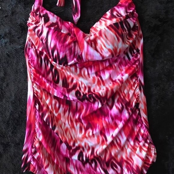 PINK SWIM DRESS NEW - Picture 2 of 5